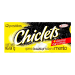 CHICLETS ADAMS MENTA GRANDE 336g Cj x 50Dsp. x 20Uds.