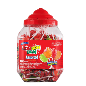 BON BON BUM TARRO Cj x 6 tarros x 100Uds.