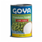 GANDULES VERDES CON COCO GOYA 425g Cj x 12Uds.
