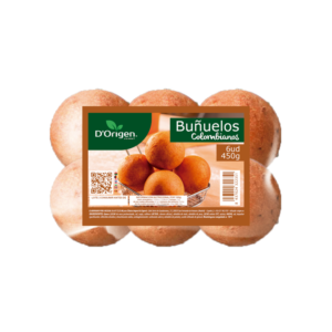 BUÑUELOS D’ORIGEN 450g. Cj. x 13 dsp. x 6 uds.