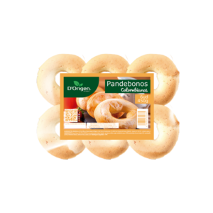 PANDEBONO D'ORIGEN 450g. Cj. x 16 dsp. x 6 uds.