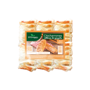 CHICHARRON RELLENO DE GUAYABA 130g. Cj.x 16 dsp. x 6 uds.