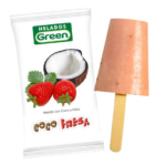 HELADO GREEN COCO FRESA 110g.Cj. x 50Uds.