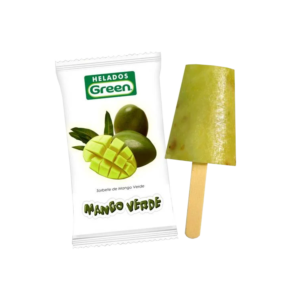 HELADO GREEN MANGO VERDE 110g. Cj. x 50 Uds.