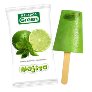 HELADO GREEN MOJITO 110g. x Cj x 50 Uds.