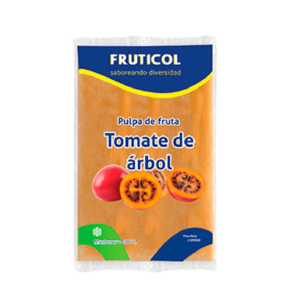 PULPA DE TOMATE DE ARBOL FRUTICOL 100g Cj. x 5Dsp. x 10Uds.