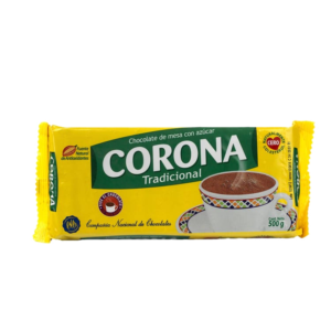CHOCOLATE CORONA 500g Cj x 48 Uds