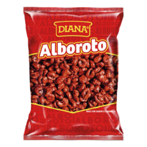 ALBOROTO CARAMELO DE MAIZ DIANA 185 g. Cj. x 70 uds.