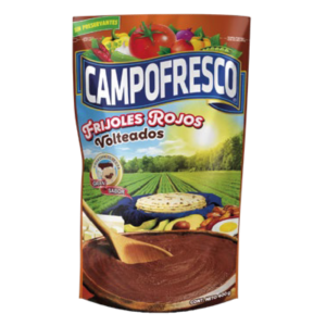 FRIJOLES ROJOS VOLTEADOS CAMPOFRESCO 380 g. Cj. x 24 uds.