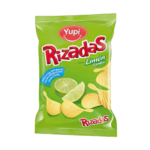PAPAS RIZADAS LIMÓN YUPI 115g. Cj. x 20 uds.