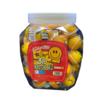 BURSTING BALL 3D EMOJIS 660g. Cj. x 12Dsp. x 60Uds.