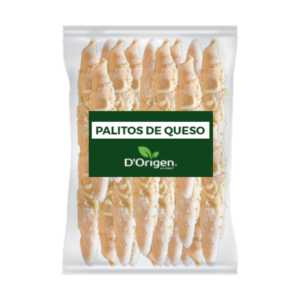 PALITO DE QUESO GRANEL D’ORIGEN 100g. Cj. x 4 dsp. x 25 uds.